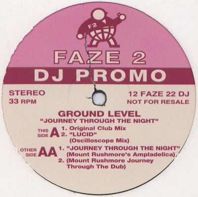 GROUND LEVEL - Journey Through The Night / Lucid