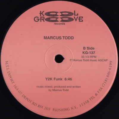 MARCUS TODD - Deep
