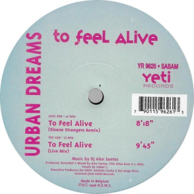 URBAN DREAMS - To Feel Alive