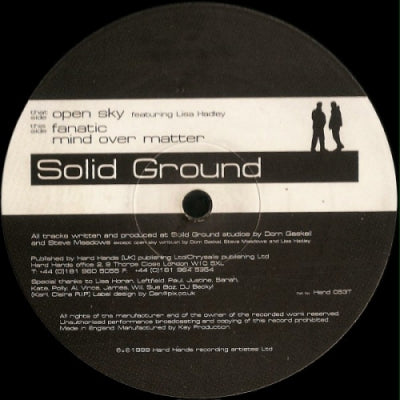 SOLID GROUND - Open Sky / Fanatic / Mind Over Matter