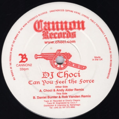 DJ CHOCI - Can You Feel The Force (Remixes)