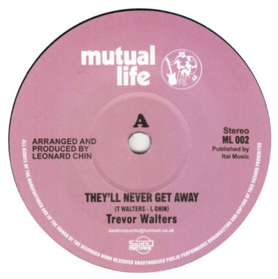 TREVOR WALTERS - They'll Never Get Away / Diplomatic Dub