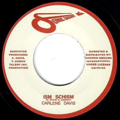 CARLENE DAVIS - Ism Schism / Version