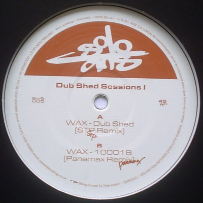 WAX - Dub Shed Sessions I