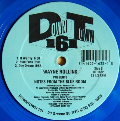 WAYNE ROLLINS - Notes From The Blue Room