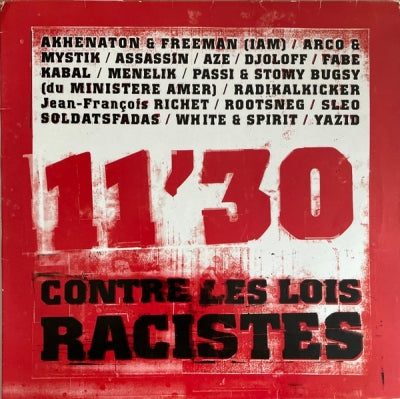 VARIOUS ARTISTS - 11'30 Contre Les Lois Racistes