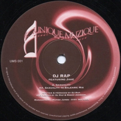 DJ RAP - Saxuality