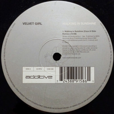 VELVET GIRL - Walking In Sunshine (Remixes)