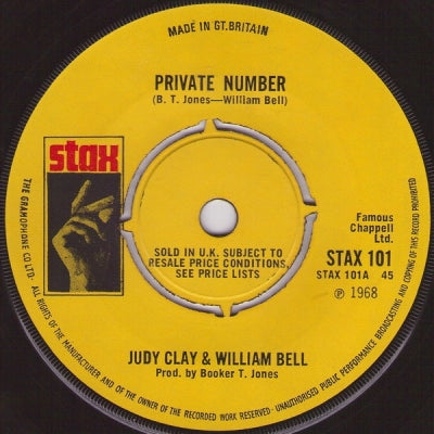 JUDY CLAY & WILLIAM BELL - Private Number / Love-Eye-Tis