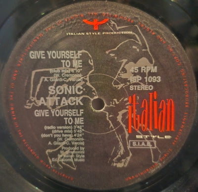 SONIC ATTACK - Give Yourself To Me