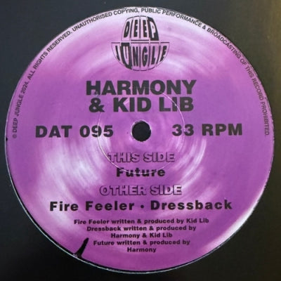 HARMONY & KID LIB - Fire Feeler / Dressback / Future