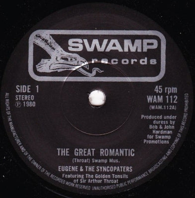 EUGENE & THE SYNCOPATERS - The Great Romantic / Kitten Kicker