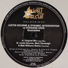 JUSTIN BOURNE & DYNAMIC INTERVENTION VS STRANGE DAVE - Guarantee