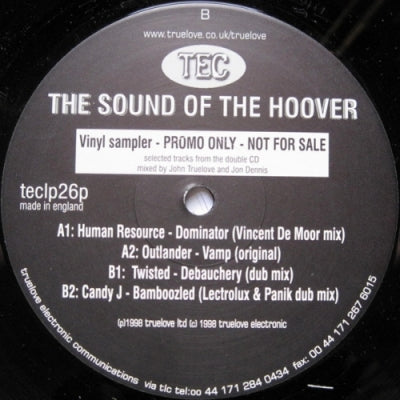 VARIOUS - The Sound Of The Hoover