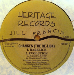 JILL FRANCIS - Changes (The Re-Lick)