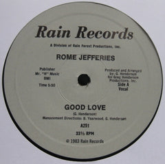 ROME JEFFERIES - Good Love