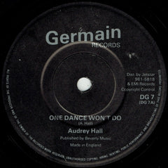 AUDREY HALL - One Dance Won't Do / Eight Little Notes