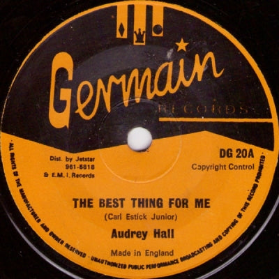 AUDREY HALL / DEAN FRAZER - The Best Thing For Me / Head On Collision