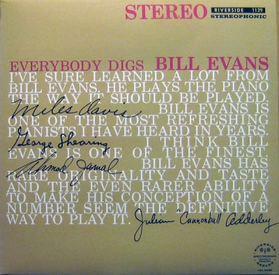 THE BILL EVANS TRIO - Everybody Digs Bill Evans