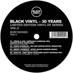 FRESH & LOW / KERRI CHANDLER / BRENT LAURENCE / KING DK - Black Vinyl - 30 Years Volume 2
