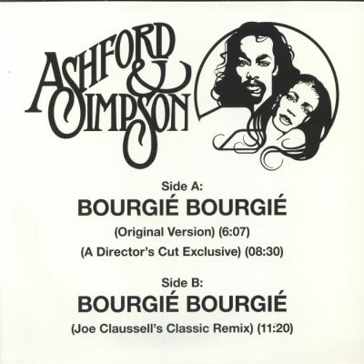 ASHFORD & SIMPSON - Bourgié Bourgie (Original / Director's Cut / Joe Claussell mixes)