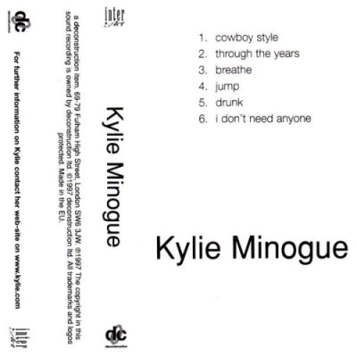 KYLIE MINOGUE - Kylie Minogue