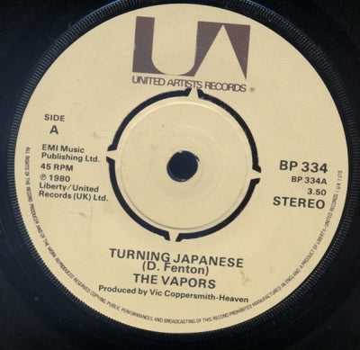 THE VAPORS - Turning Japanese