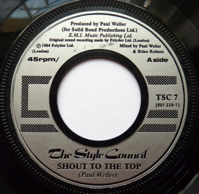 THE STYLE COUNCIL - Shout To The Top