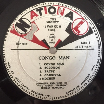 THE MIGHTY SPARROW - Congo Man