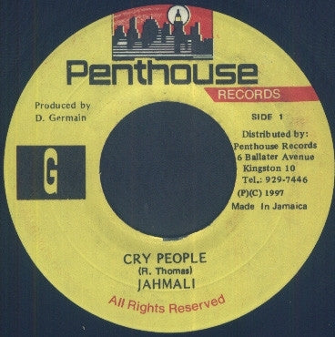 JAHMALI - Cry People / Version