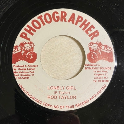 ROD TAYLOR - Lonely Girl / Version