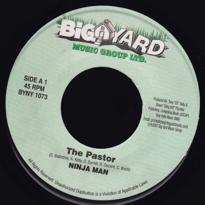 NINJA MAN / SHELLY THUNDER - The Pastor / The Gospel