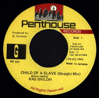 RAS SHILOH - Child Of A Slave / Dub Mix