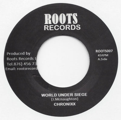 CHRONIXX - World Under Siege / Version