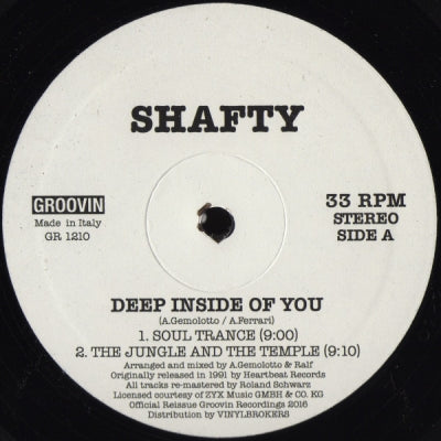 SHAFTY - Deep Inside Of You