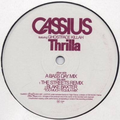 CASSIUS FEATURING GHOSTFACE KILLAH - Thrilla