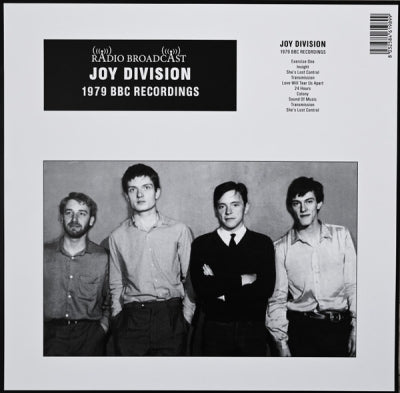 JOY DIVISION - 1979 BBC Recordings
