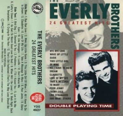 THE EVERLY BROTHERS - 24 Greatest Hits