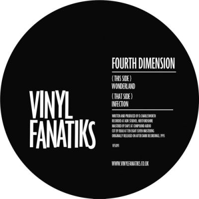 FOURTH DIMENSION AKA DAVE CHARLESWORTH - Wonderland / Infection