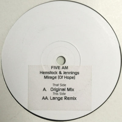 HEMSTOCK & JENNINGS - Mirage (Of Hope)