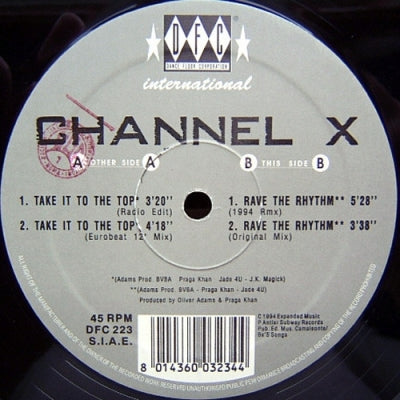 CHANNEL X - Take It To The Top