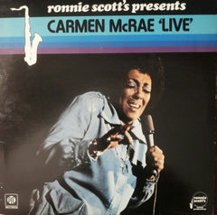 CARMEN MCRAE - Ronnie Scott's Presents Carmen McRae 'Live'