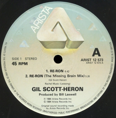 GIL SCOTT-HERON - Re-Ron