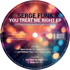 SERGE FUNK - You Treat Me Right EP