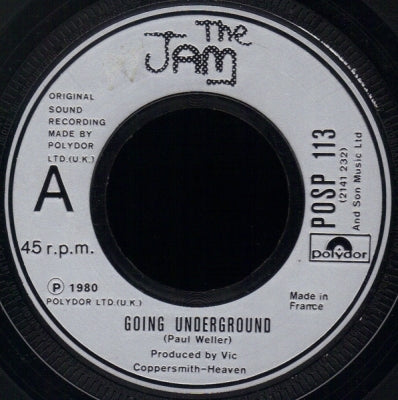 THE JAM - Going Underground / The Dreams Of Children