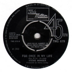 STEVIE WONDER - For Once In My Life