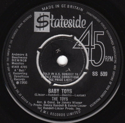 THE TOYS - Baby Toys / Happy Birthday Broken Heart