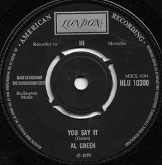 AL GREEN - You Say It / Gotta Find A New World