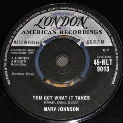 MARV JOHNSON - You Got What It Takes / Don't Leave Me