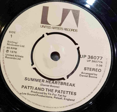 PATTI AND THE PATETTES - Summer Heartbreak